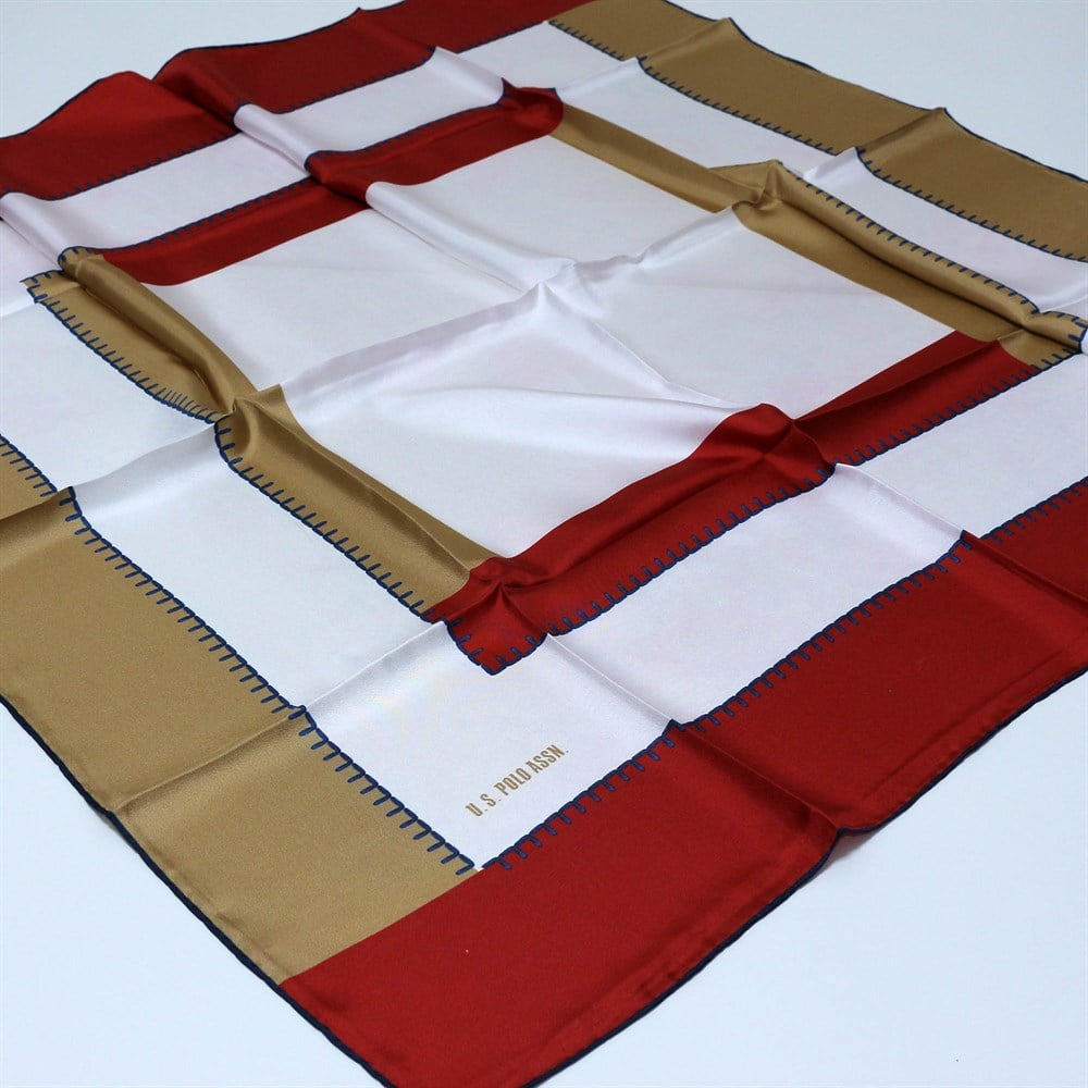 U.S. POLO Tivil İpek Eşarp - UP112B -3 -