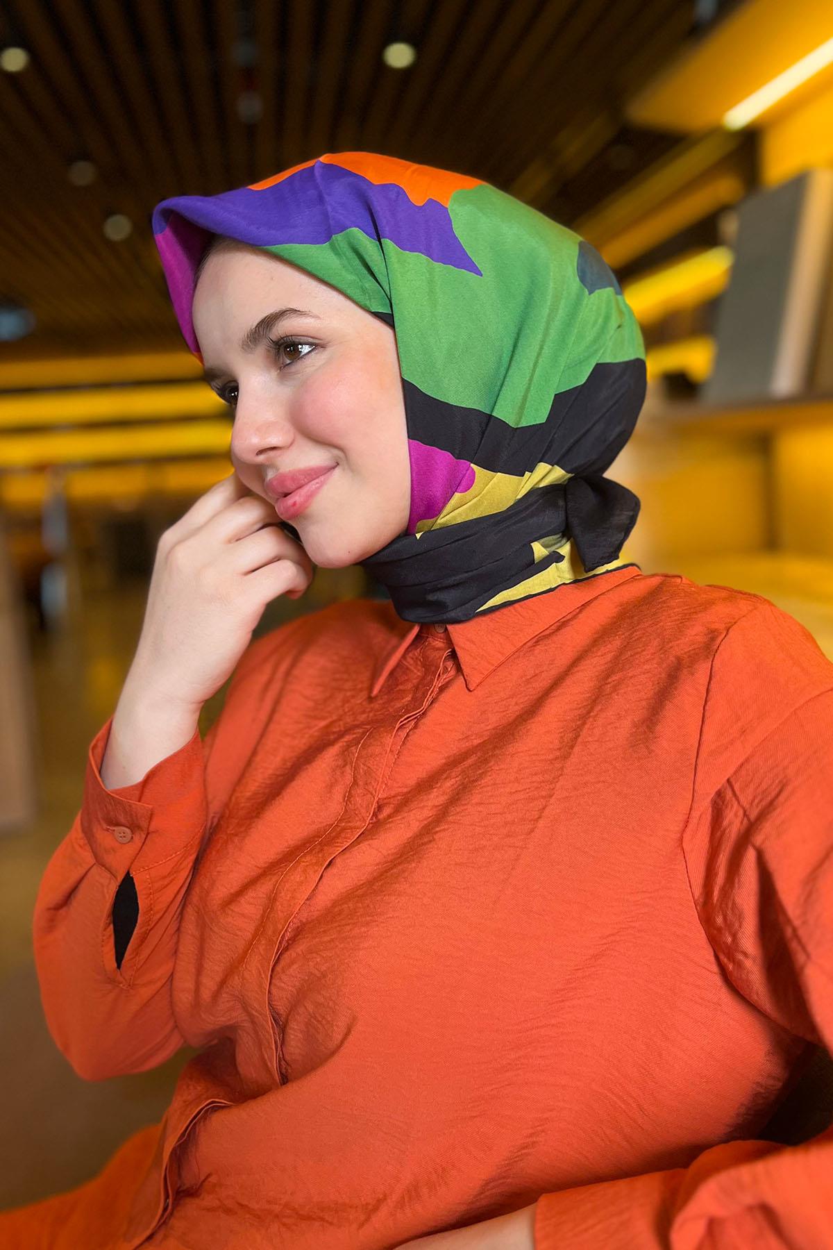 Valentino Orlandi Desenli Milano Eşarp - 51895-02