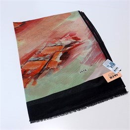 Aker Yaz Serinliği Koton Şal - Desenli - 7826777-411