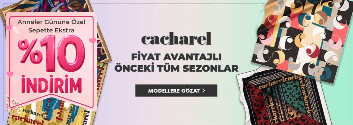 Cacharel Eski Sezon Eşarp Modelleri
