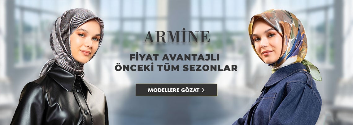 Armine Eski Sezon Eşarp Modelleri