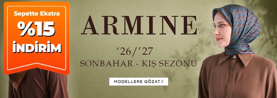 Armine 2026-2027 Sonbahar Kış Sezonu Eşarp Modelleri