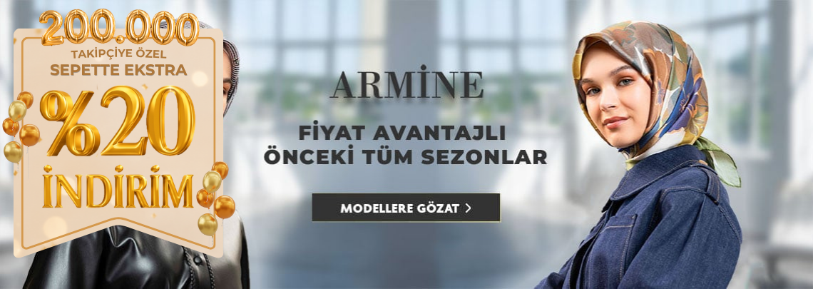 Armine Eski Sezon Eşarp Modelleri