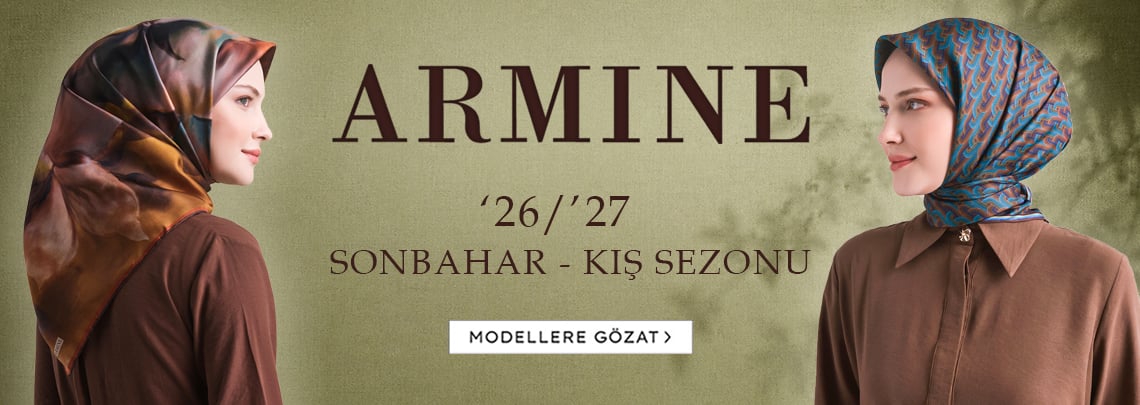 Armine 2026-2027 Sonbahar Kış Sezonu Eşarp Modelleri