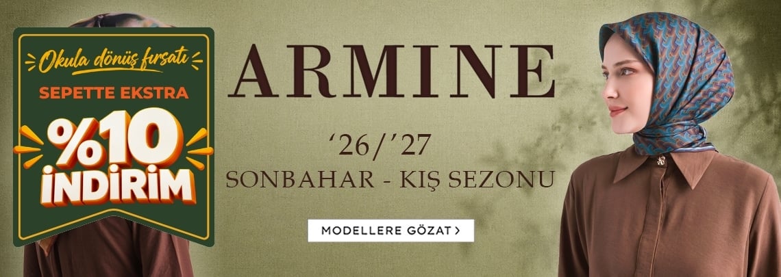 Armine 2026-2027 Sonbahar Kış Sezonu Eşarp Modelleri