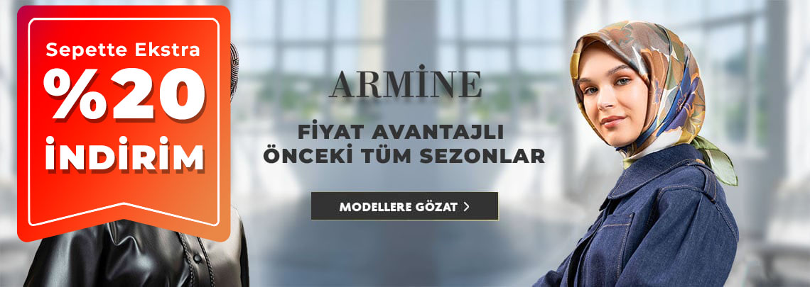 Armine Eski Sezon Eşarp Modelleri
