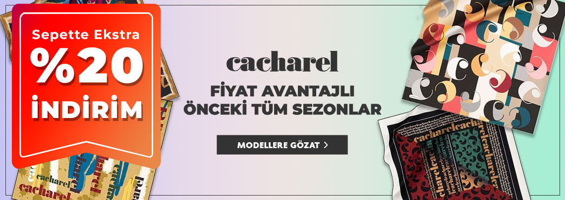 Cacharel Eski Sezon Eşarp Modelleri