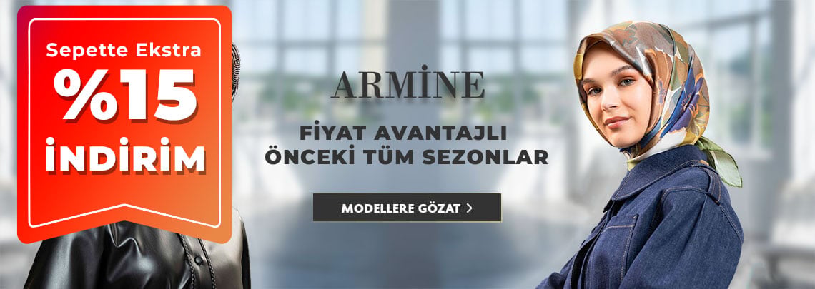 Armine Eski Sezon Eşarp Modelleri