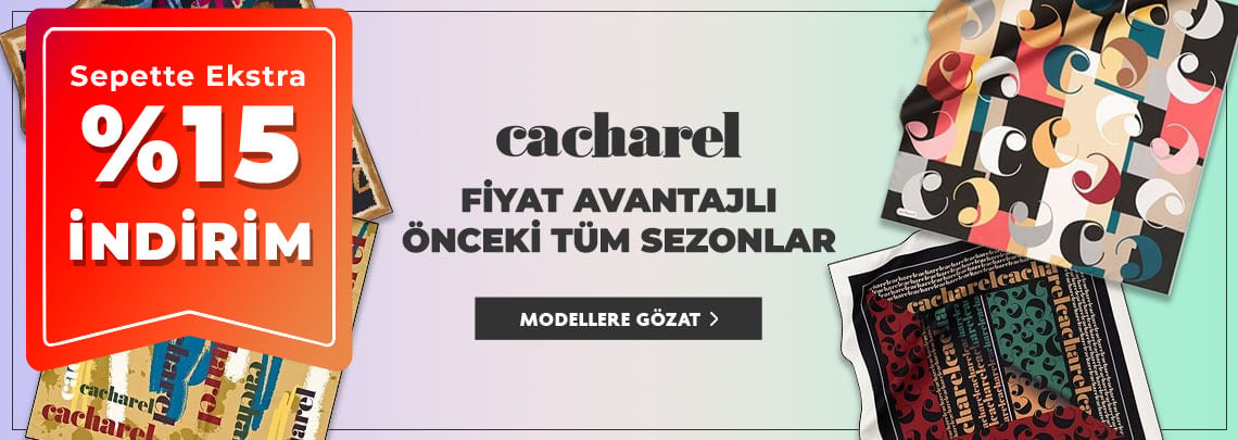 Cacharel Eski Sezon Eşarp Modelleri