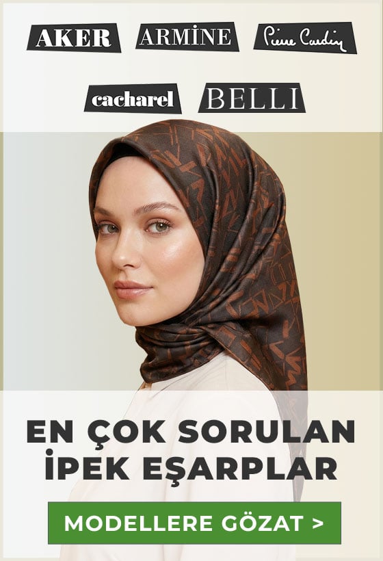 En Çok Sorulan Eşarp Modelleri