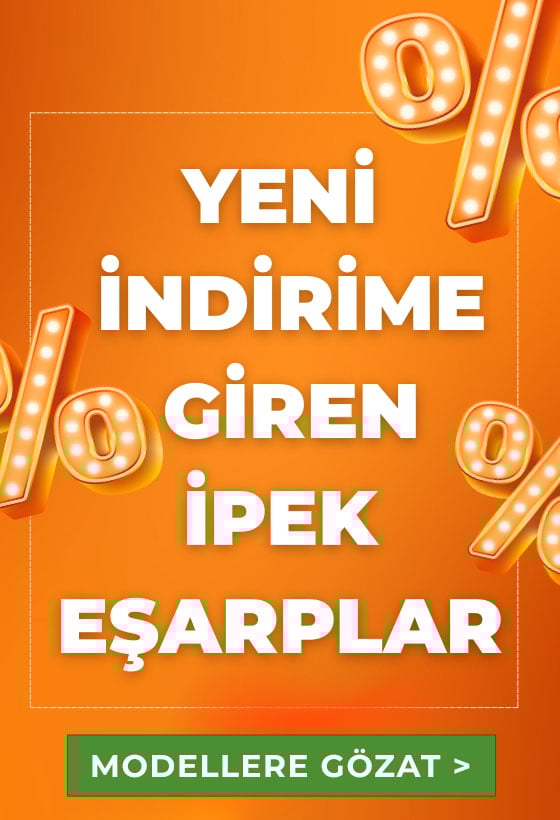 Yeni İndirime Giren Eşarp Modelleri
