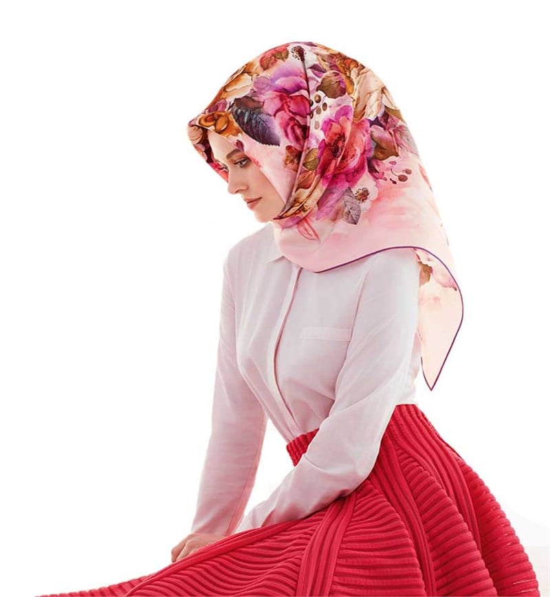 Armine İpek Eşarp 2016/2017 Sonbahar Kış Sezonu - 7581D 02 - Tivil