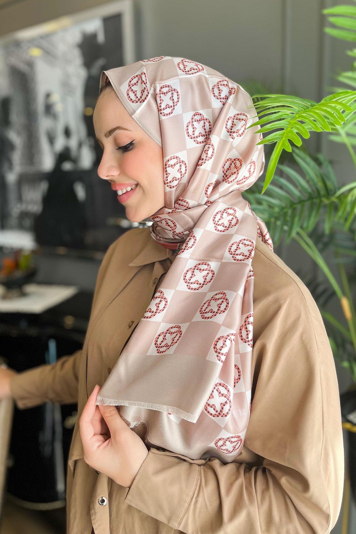 Aker Bosphorus Serisi, Çift Taraflı İpek Şal - 8914711-931 - Tivil