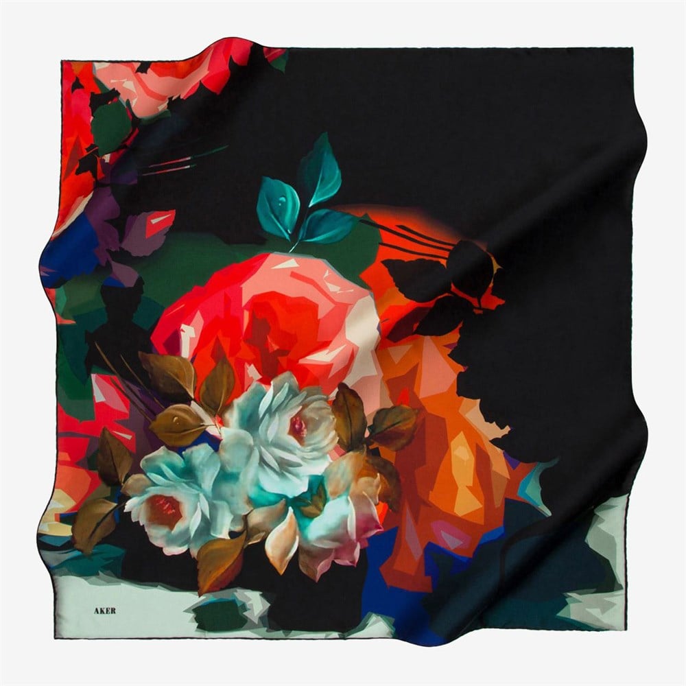 Aker Büyük Boy İpek Eşarp - 7248704-313 - Sura 100 cm