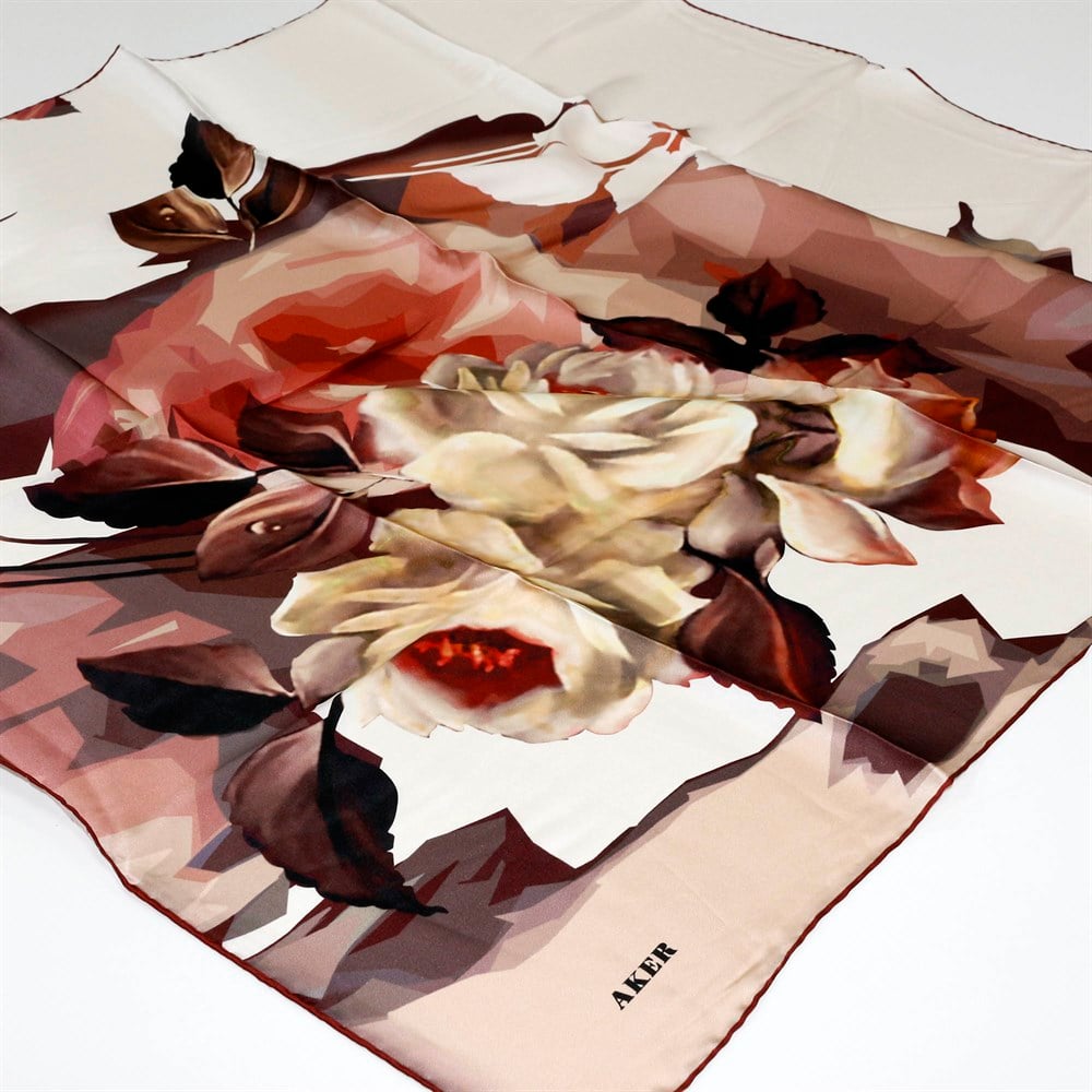 Aker Büyük Boy İpek Eşarp - 7248704-395 - Sura 100 cm