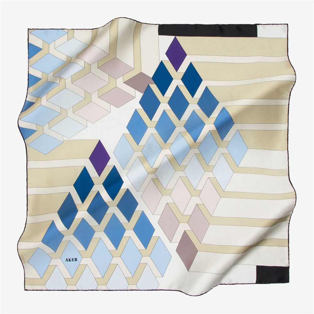 Aker Büyük Boy İpek Eşarp - 7575704-313 - Sura 100 cm