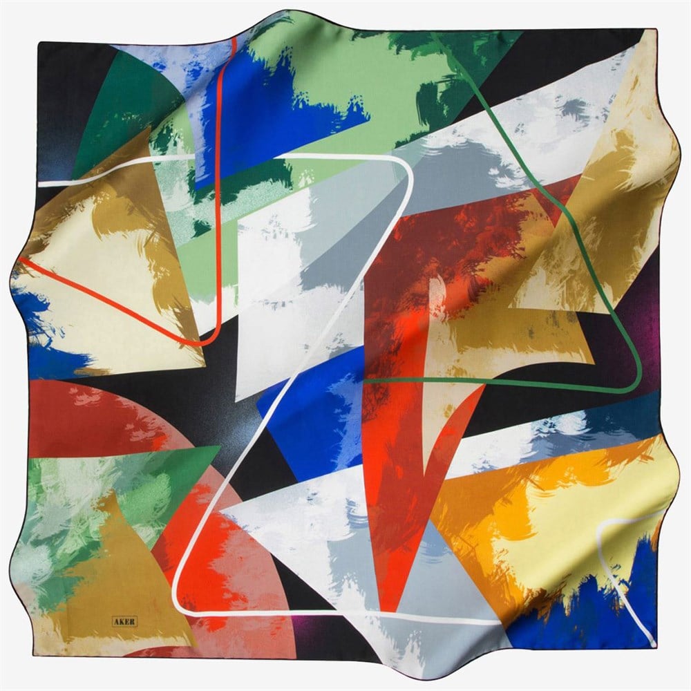 Aker Büyük Boy İpek Eşarp - 7590704-312 - Sura 100 cm