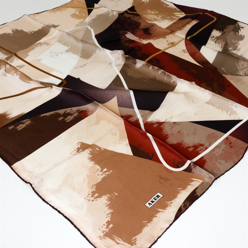 Aker Büyük Boy İpek Eşarp - 7590704-397 - Sura 100 cm