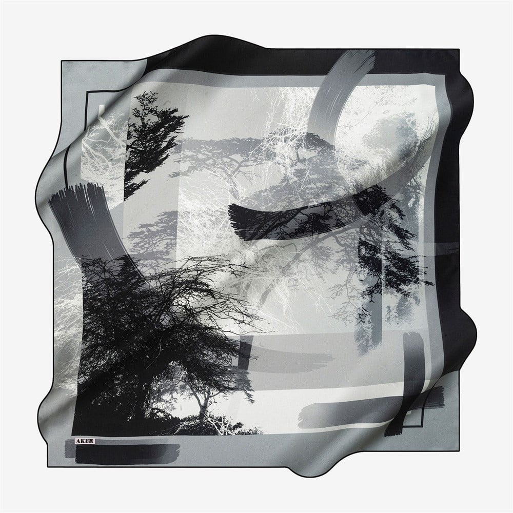 Aker Büyük Boy İpek Eşarp - 7650704-312 - Sura 100 cm