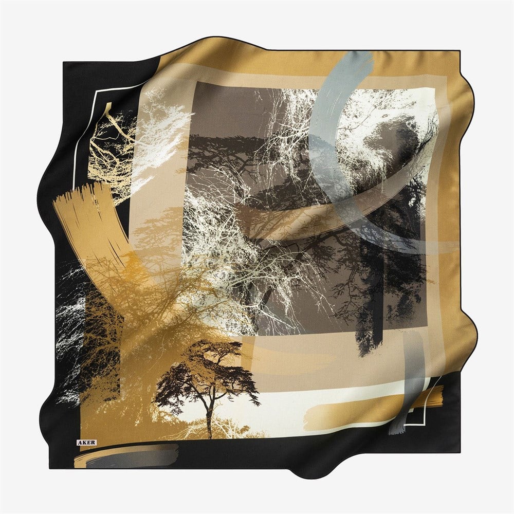 Aker Büyük Boy İpek Eşarp - 7650704-311 - Sura 100 cm