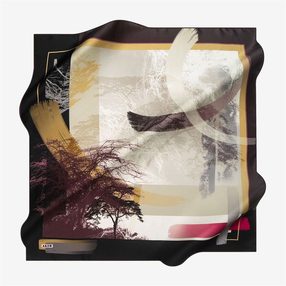 Aker Büyük Boy İpek Eşarp - 7650704-342 - Sura 100 cm