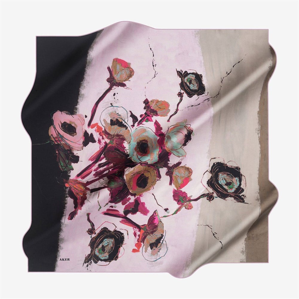 Aker Büyük Boy İpek Eşarp - 7680704-391 - Sura 100 cm