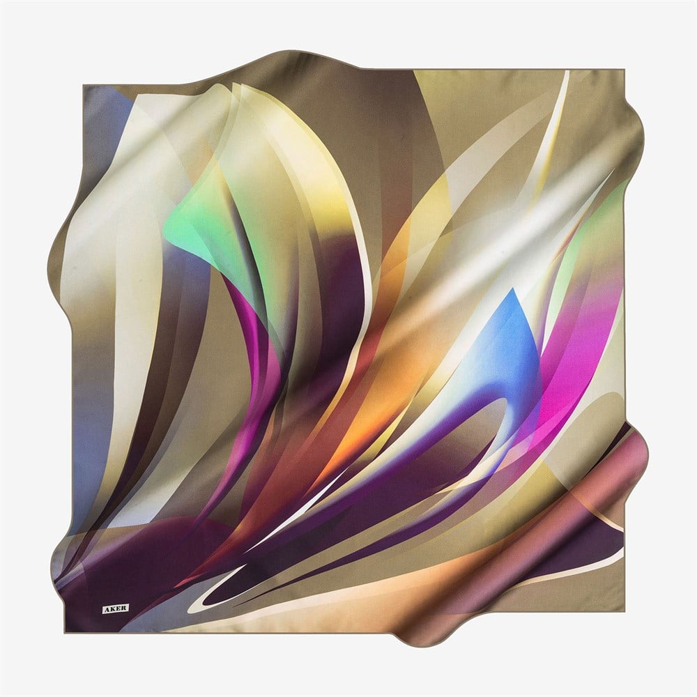 Aker Büyük Boy İpek Eşarp - 7704704-351 - Sura 100 cm