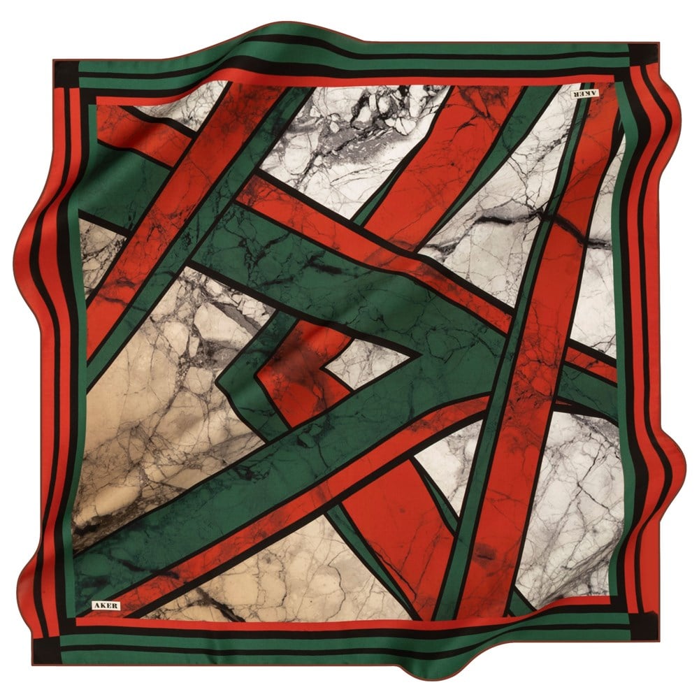 Aker Büyük Boy İpek Eşarp - 8026704-341 - Sura 100 cm