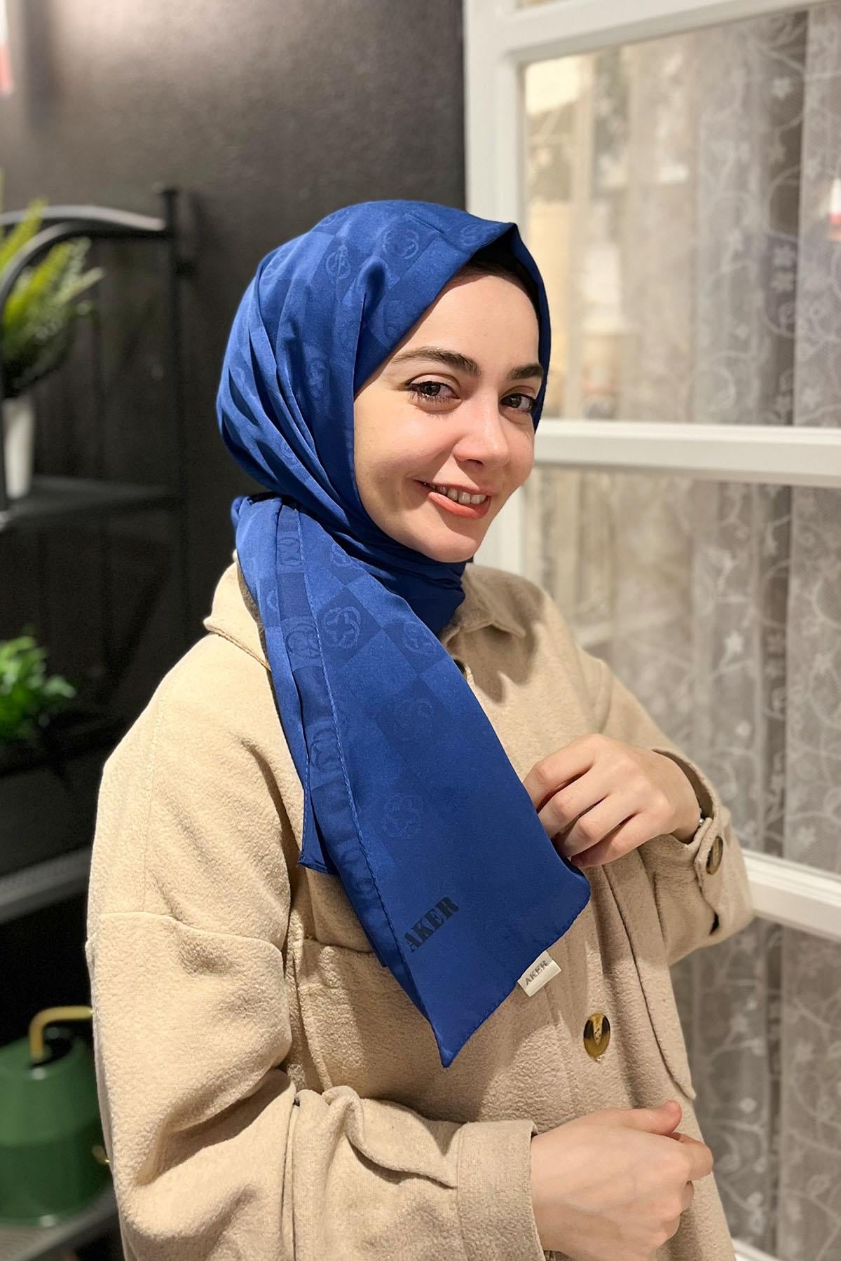 Aker Dama Monogram Şal - 1070700-922 - 