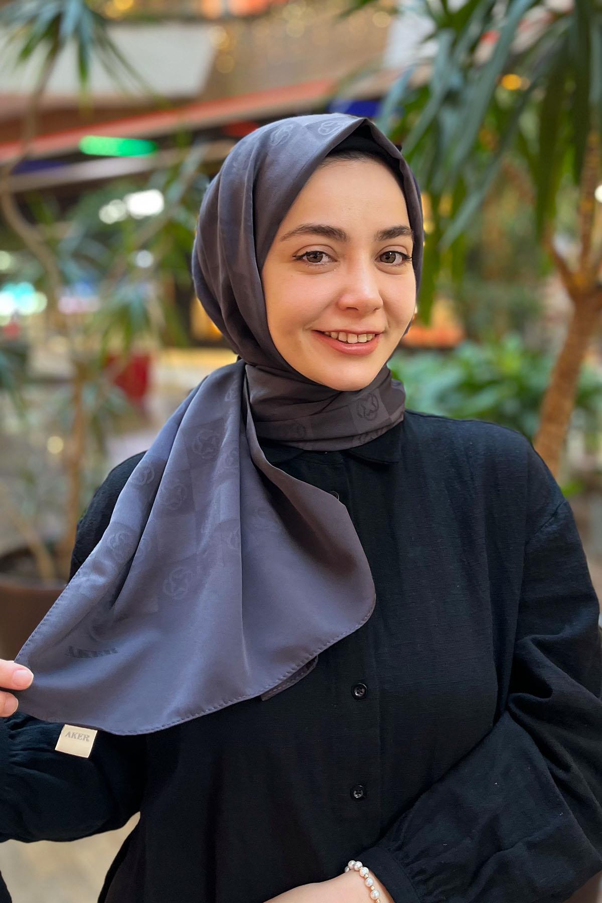 Aker Dama Monogram Şal - 1070700-975 - 