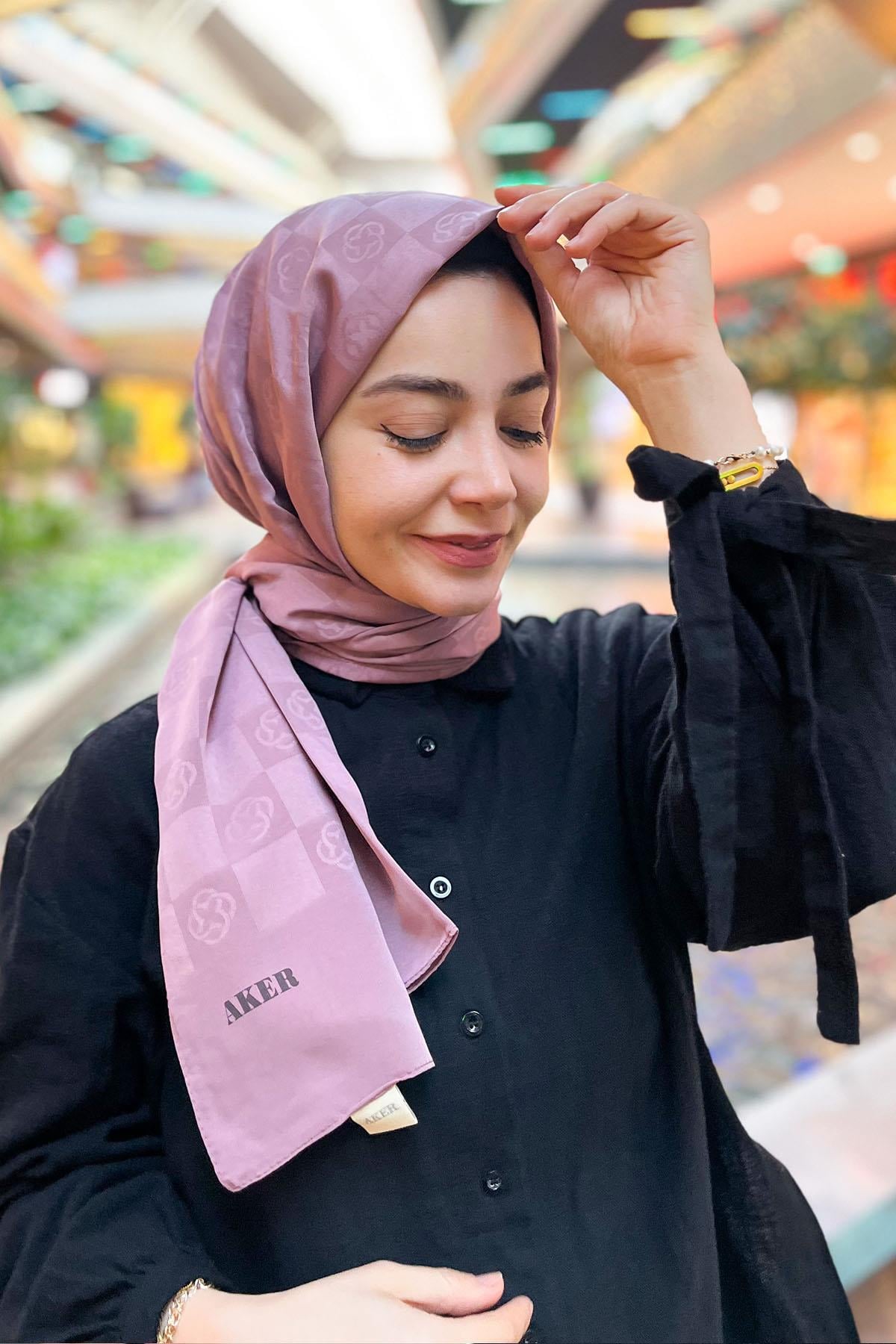 Aker Dama Monogram Şal - 1070700-992 - 