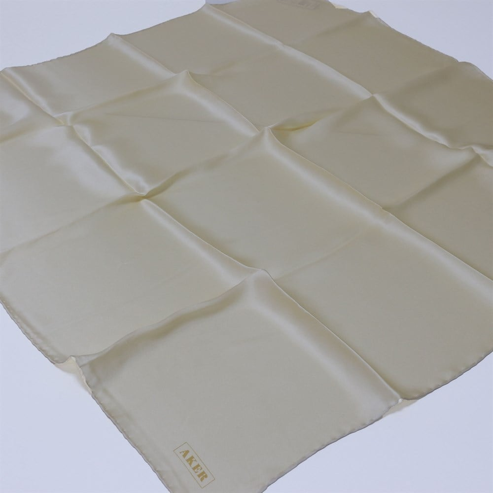 Aker Düz Renk İpek Eşarp - 6052713-936 - Tivil