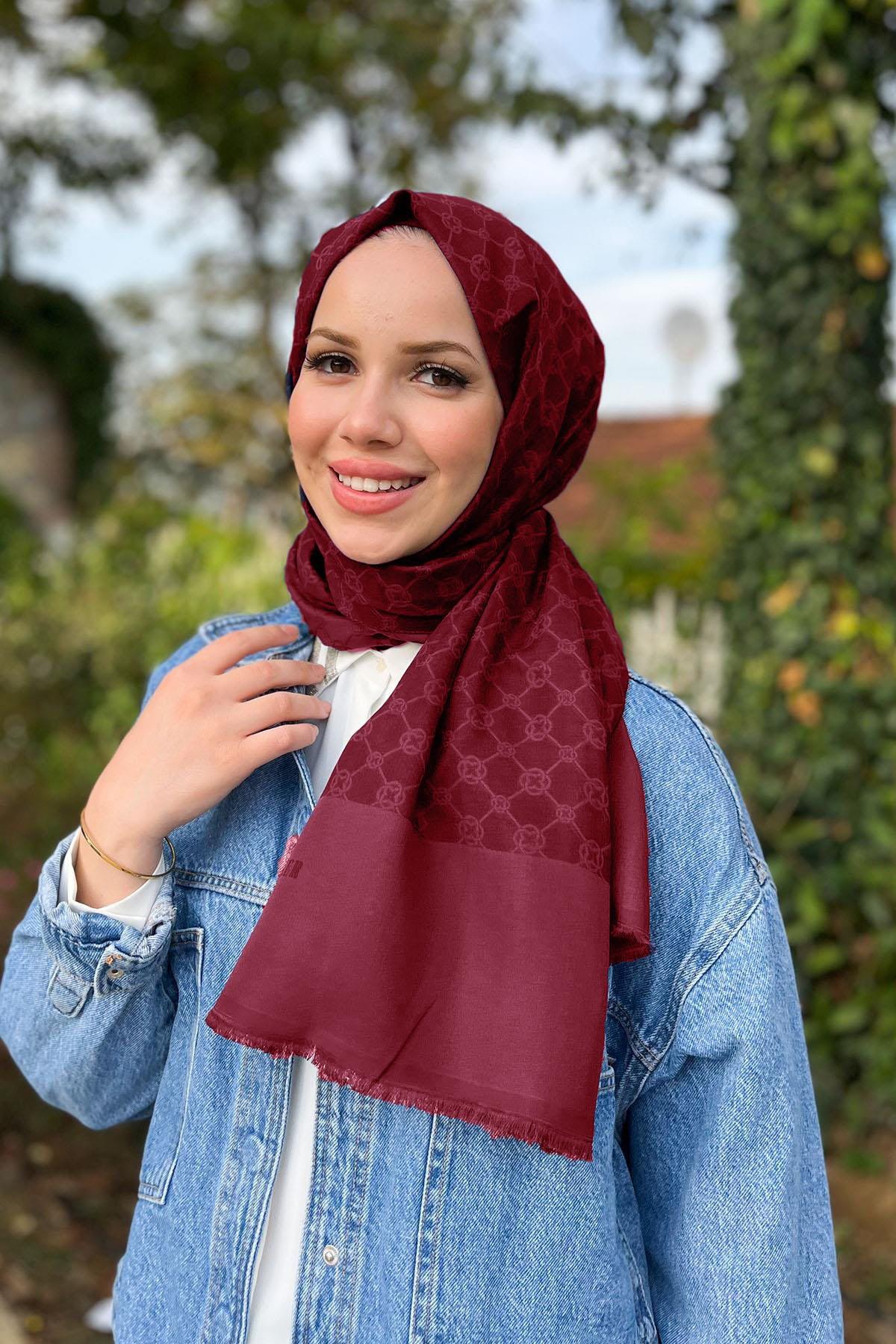 Aker Elegance Monogram Şal - 1090100-942 - 