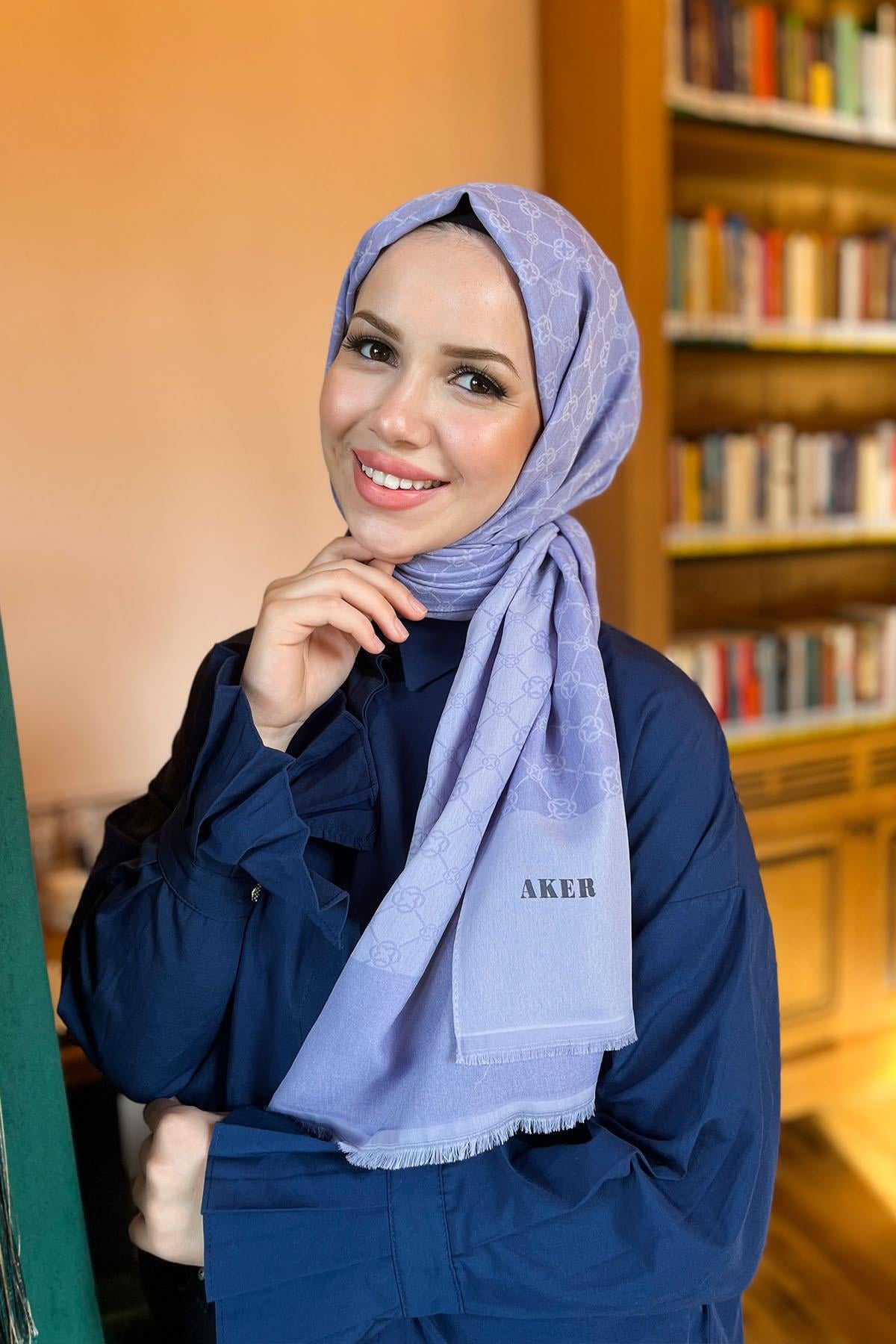 Aker Elegance Monogram Şal - 1090100-992