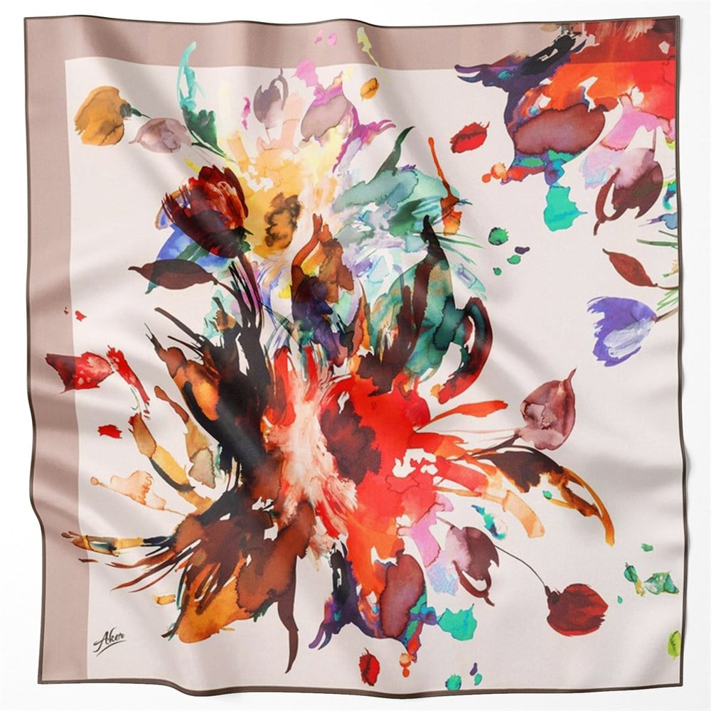 Aker Eşarp - Polyester Tivil Kumaş - 7866795-931