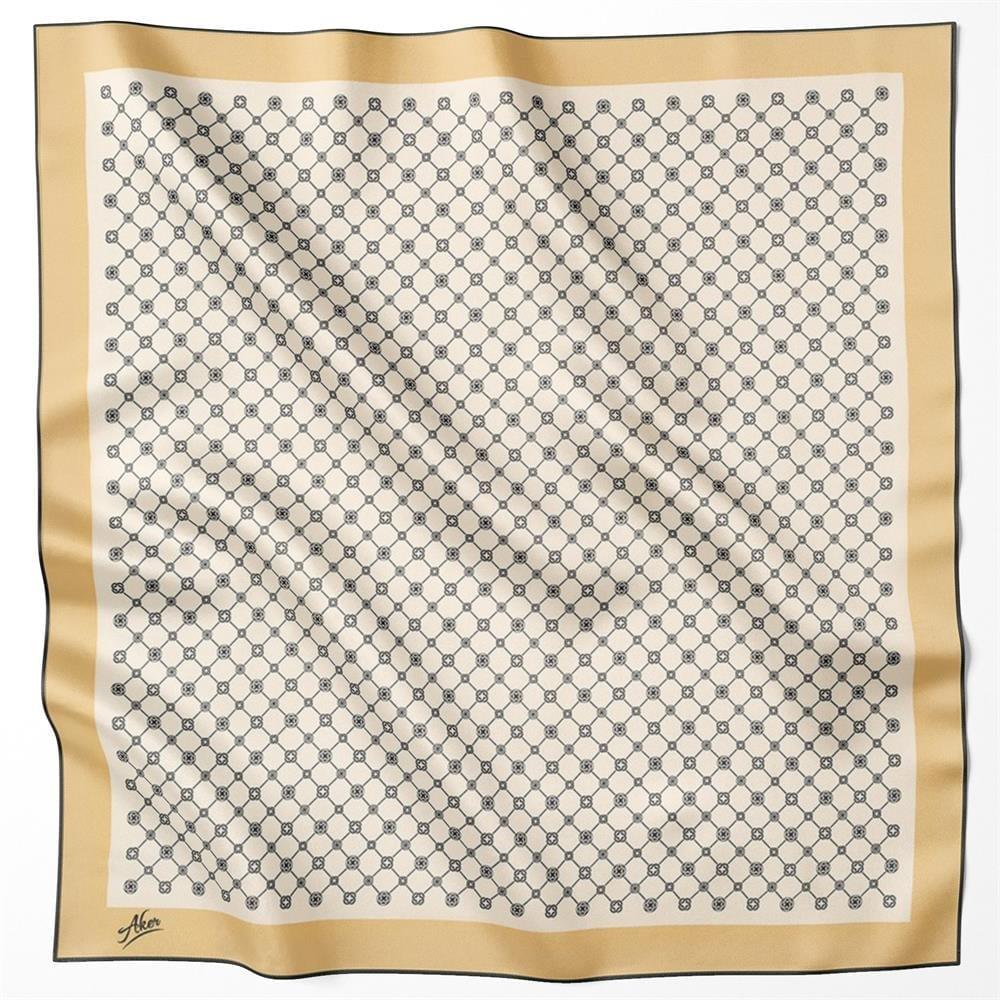 Aker Hafif Defolu Polyester Eşarp - 7857795-912 - B836