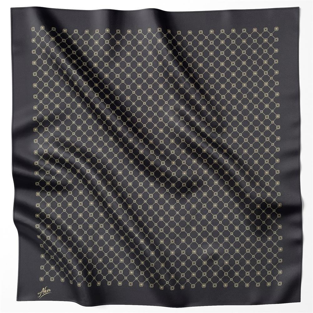 Aker Hafif Defolu Polyester Eşarp - 7857795-918 - C335
