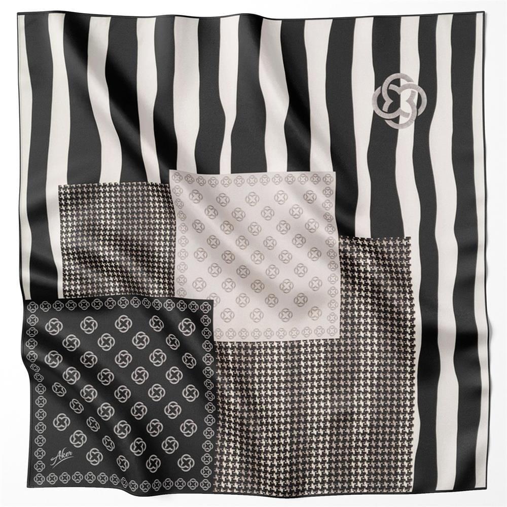 Aker Hafif Defolu Polyester Eşarp - 7940795-914 - C343
