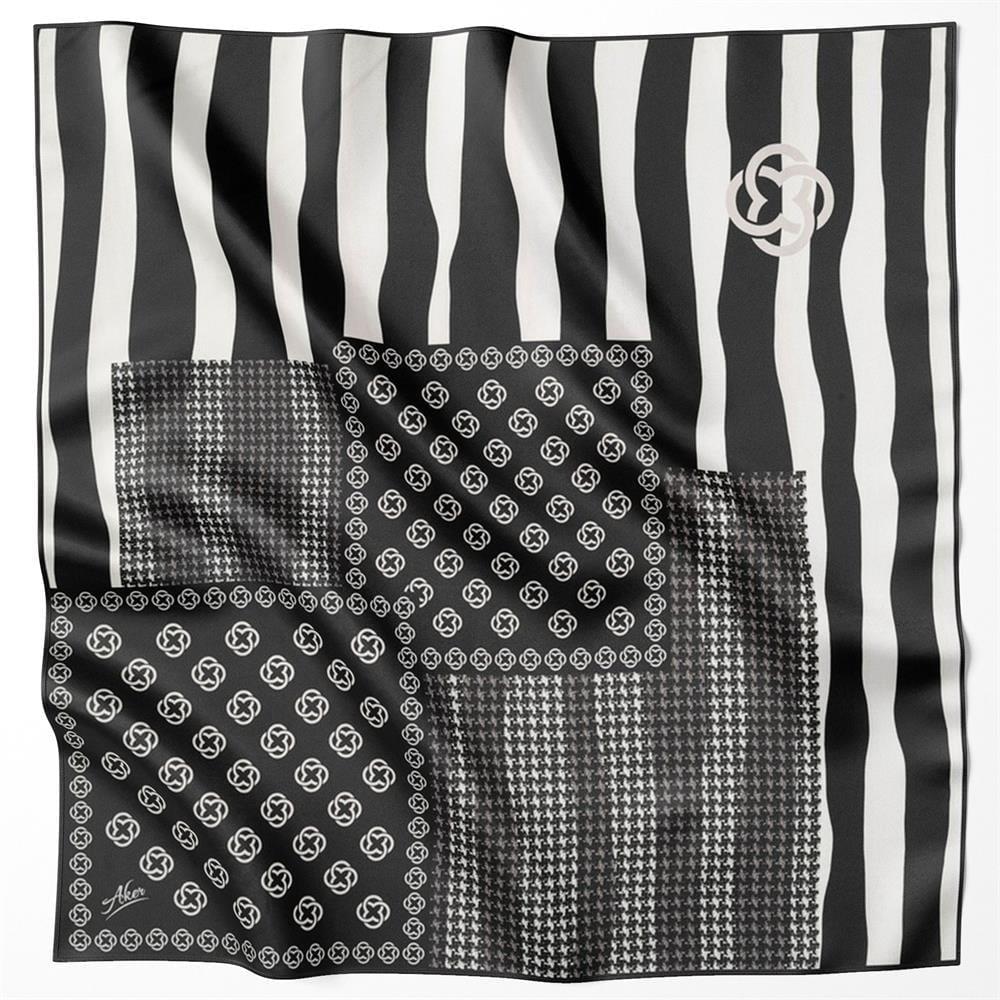 Aker Hafif Defolu Polyester Eşarp - 7940795-917 - C144