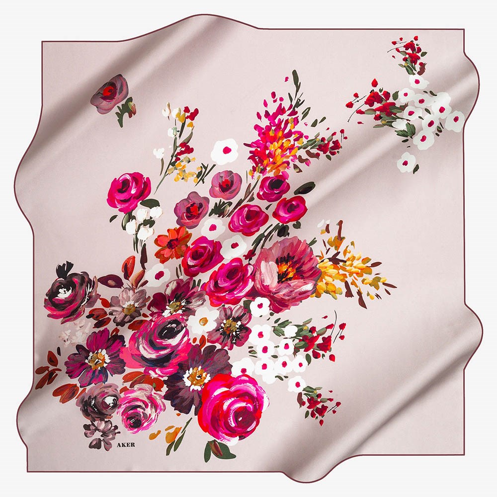 Aker İpek Eşarp - 2018/2019 Sonbahar-Kış - 7643701-391 - Sura