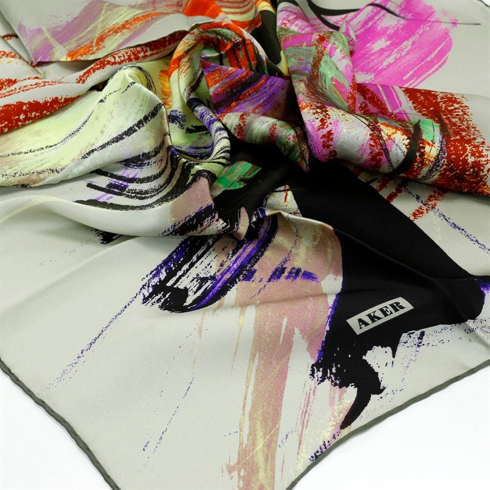 Aker İpek Eşarp - 2019/2020 Sonbahar-Kış - 7975701-352 - Sura