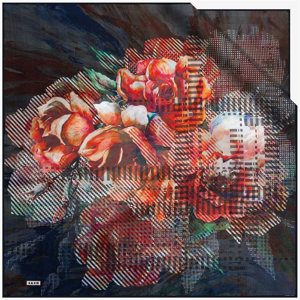 Aker İpek Eşarp - 2019/2020 Sonbahar-Kış - 7904701312-312 - Sura