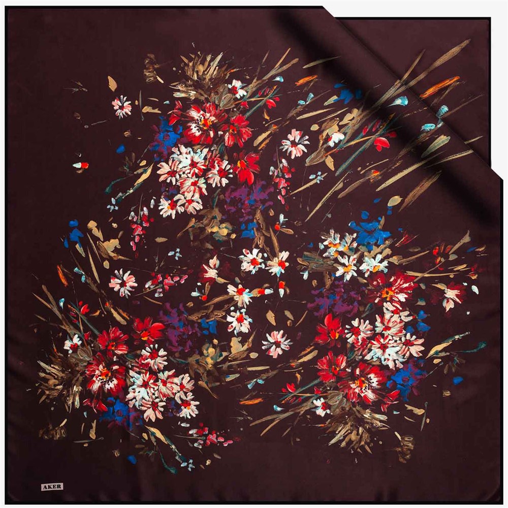 Aker İpek Eşarp - 2019/2020 Sonbahar-Kış - 7798701-341 - Sura