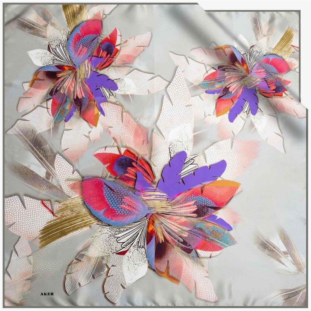 Aker İpek Eşarp - 2019/2020 Sonbahar-Kış - 7856701-351 - Sura