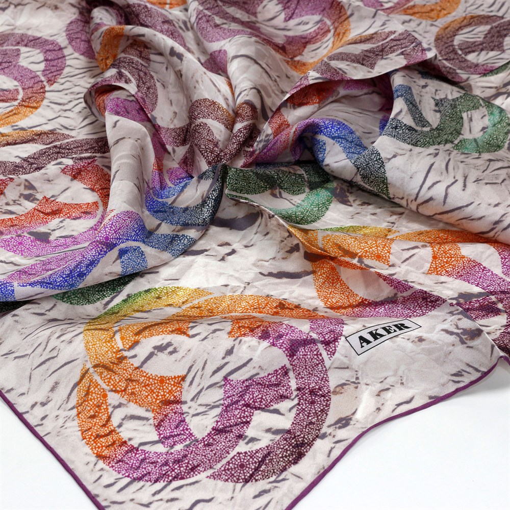 Aker İpek Eşarp - 2019/2020 Sonbahar-Kış - 7905701-392 - Sura