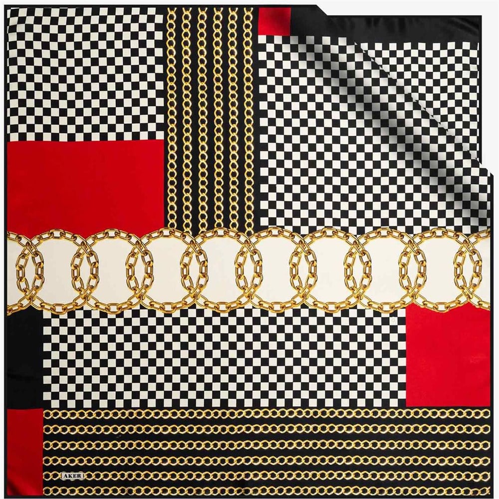 Aker İpek Eşarp - 2019/2020 Sonbahar-Kış - 7925701-313 - Sura