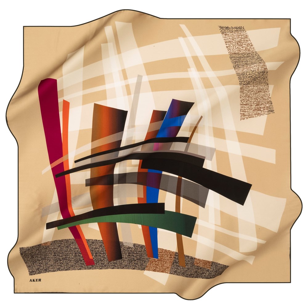 Aker İpek Eşarp - 2020 İlkbahar-Yaz - 7875713-912 - Tivil