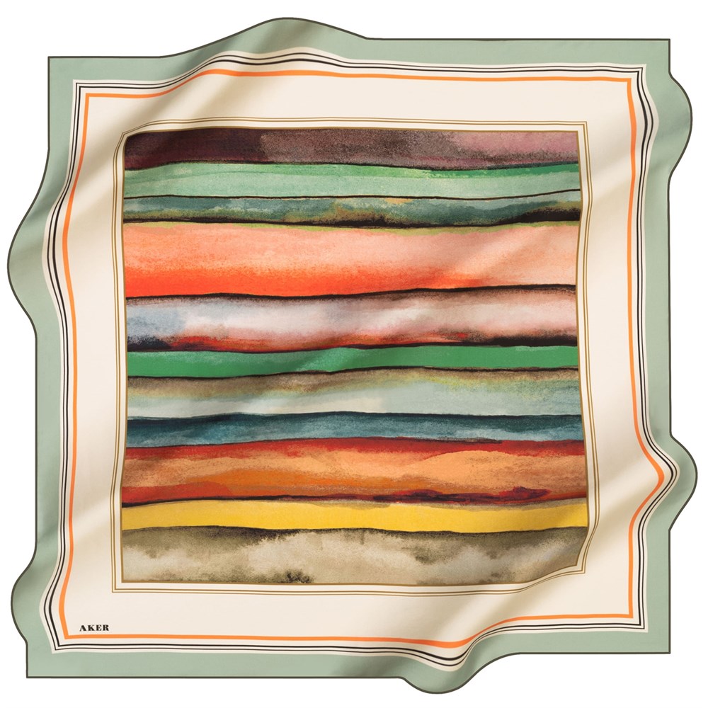 Aker Silk Scarf - 2021 Spring-Summer - 8231701-351 - Satin