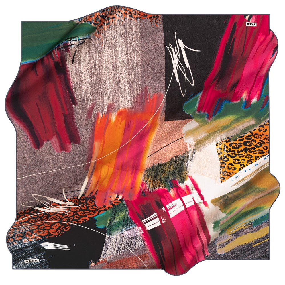 Aker Silk Scarf - 2021 Spring-Summer - 8297701-321 - Satin