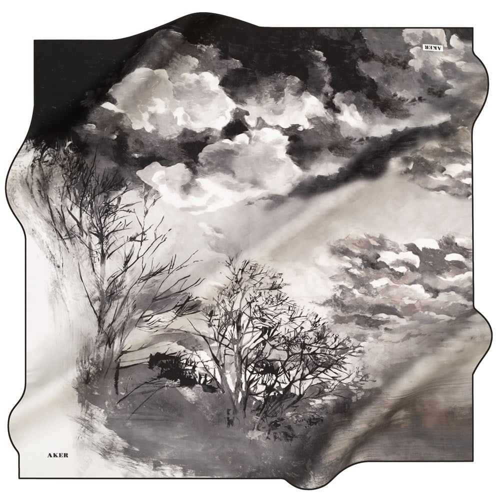 Aker Silk Scarf - 2021 Spring-Summer - 8099713-913 - Twill